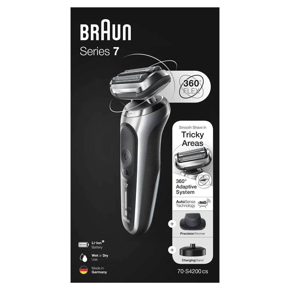 Электробритва Braun Series 7 70 S4200cs Silver|Электробритвы| |