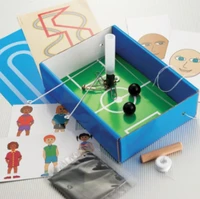 magnetic educational kit magnet paper clip dummy football field fishing 8 years and older educational equipment for children