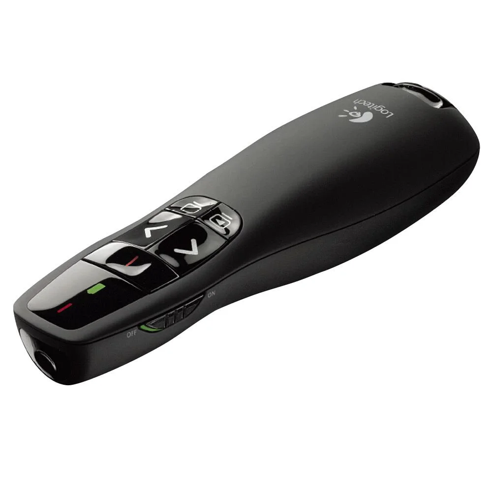 Беспроводной лазерный пульт дистанционного управления для презентаций Logitech R400