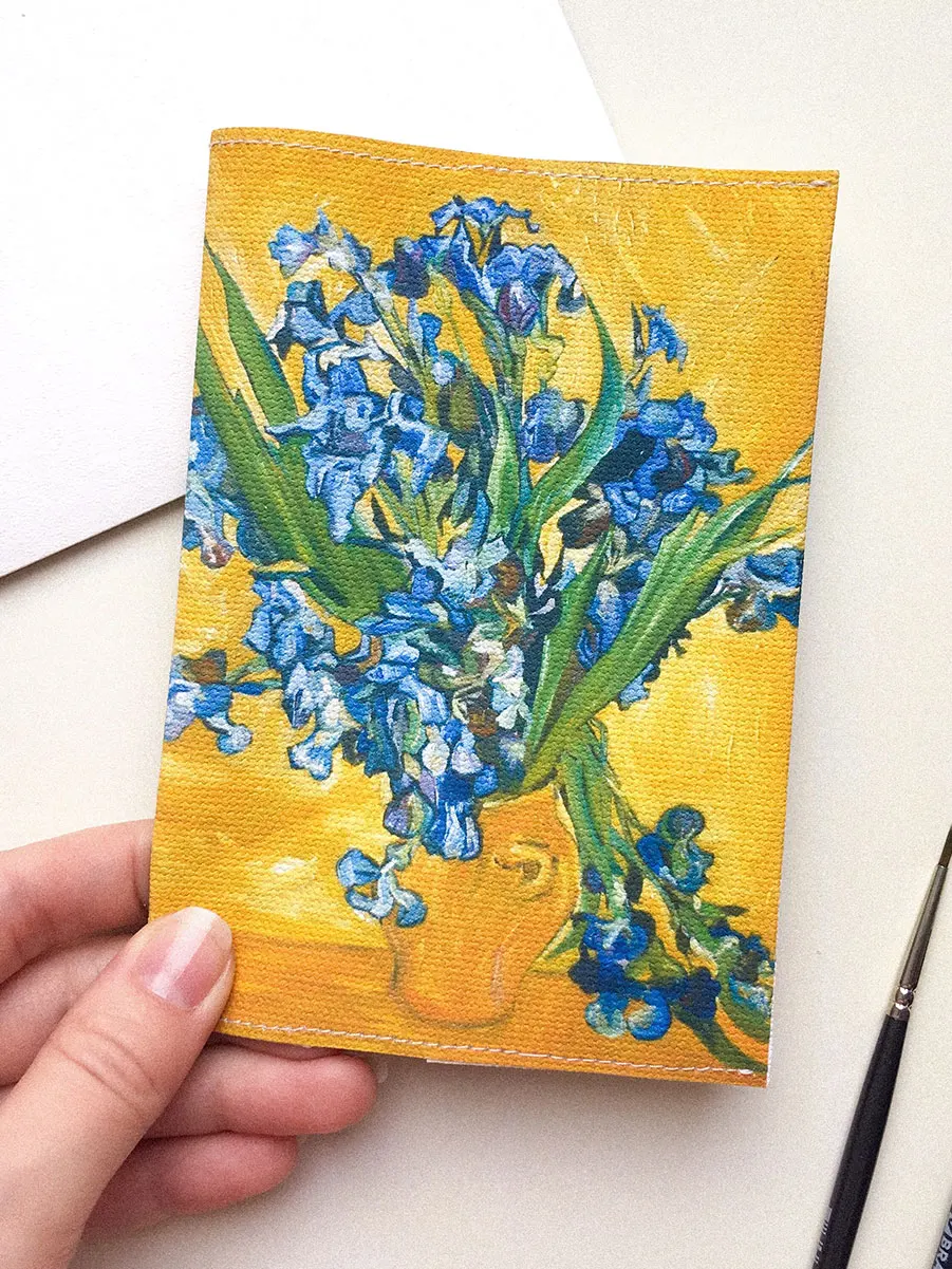 Passport cover &quotirises in a vase Vincent van Gogh&quot | Covers