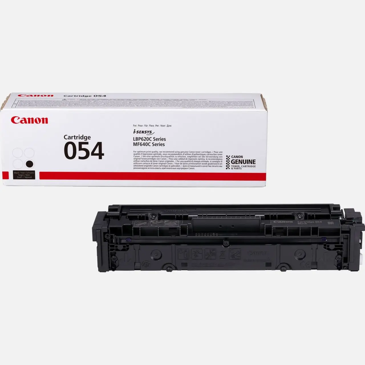 Canon Crg 054 Black Original Toner-Kraft Box Reliable Quality Cost Effective Original Cartridge Full Potty