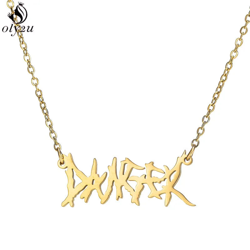 Ожерелье женское в стиле хип хоп|Ожерелья с подвеской| |