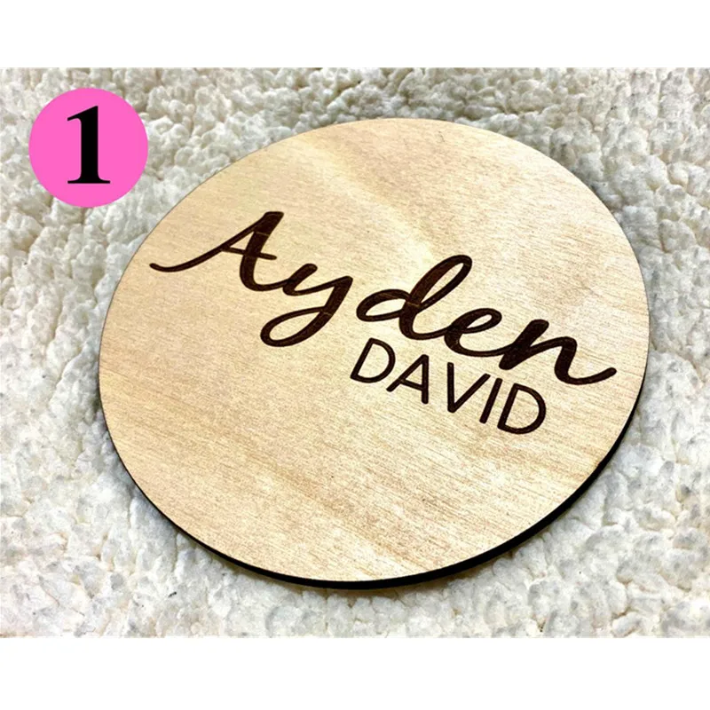 Деревянный знак имени ребенка пользовательская Больничная доска для объявлений