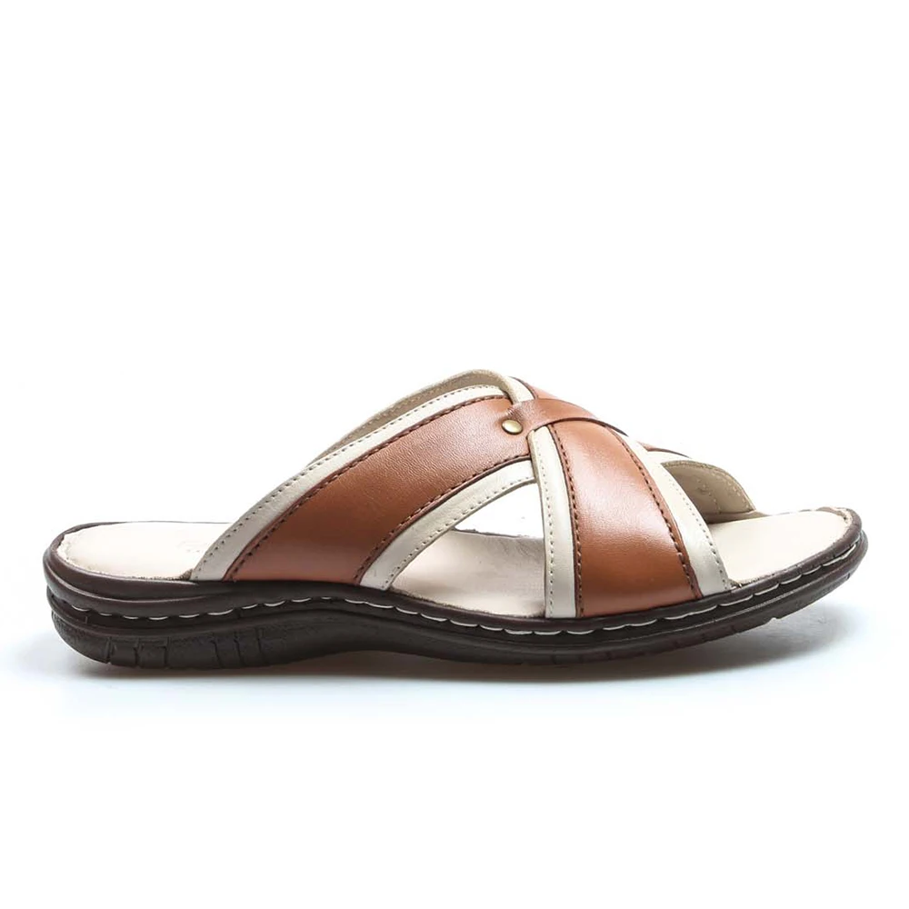 

Мужские сандалии из натуральной кожи FS 952MA316, Классическая мягкая дышащая обувь, дизайнерские пляжные римские брендовые сандалии, летние та...