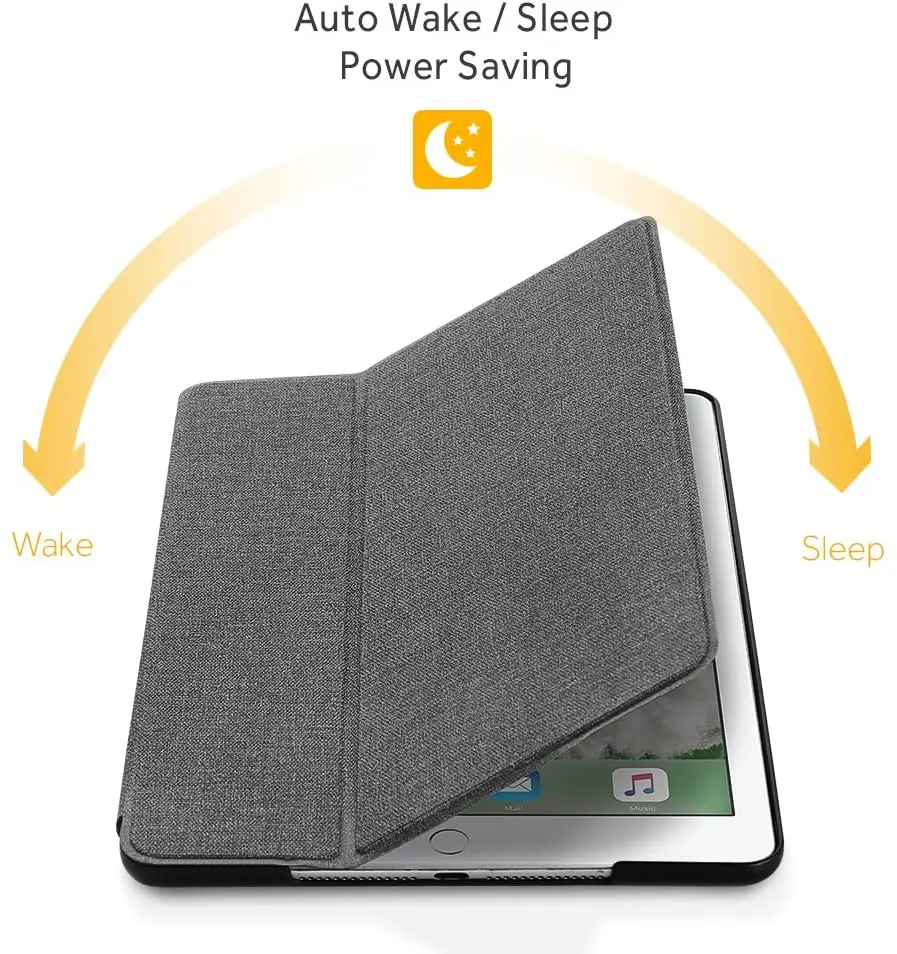 EasyAcc защитный чехол для планшета iPad 9 7 дюйма 2018/2017 силиконовый ПУ кожаный