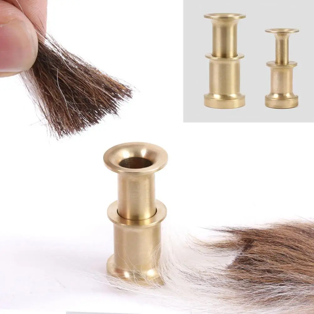 

Fishing Hair Stacker Fly Tying Small Medium Portable Accessory Detachable Pesca Iscas Fish Tackle accessories Tie Attachment