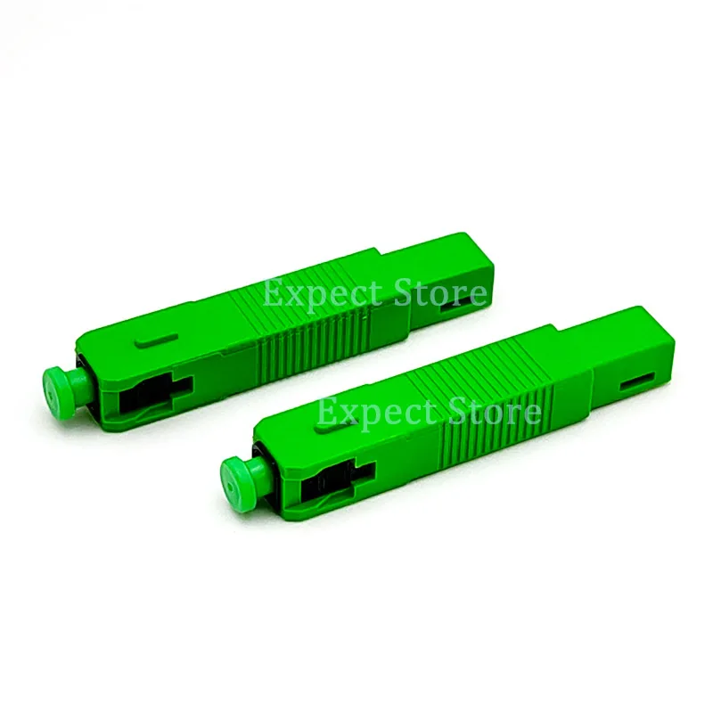 

Wholesales 200PCS/lot FTTH MES250P Optic Fast Connector SC APC Single-Mode Optical Fiber quick connector APC
