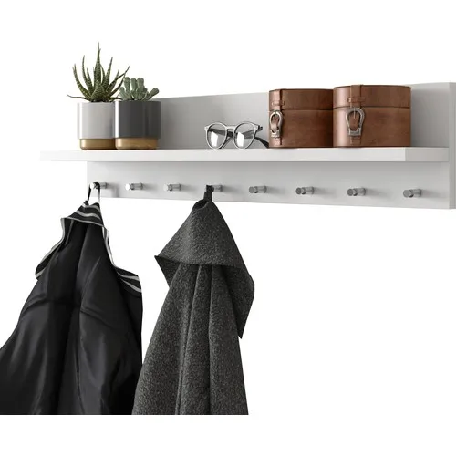 Современная настенная вешалка Rani P1 для пальто белая M2 | Дом и сад