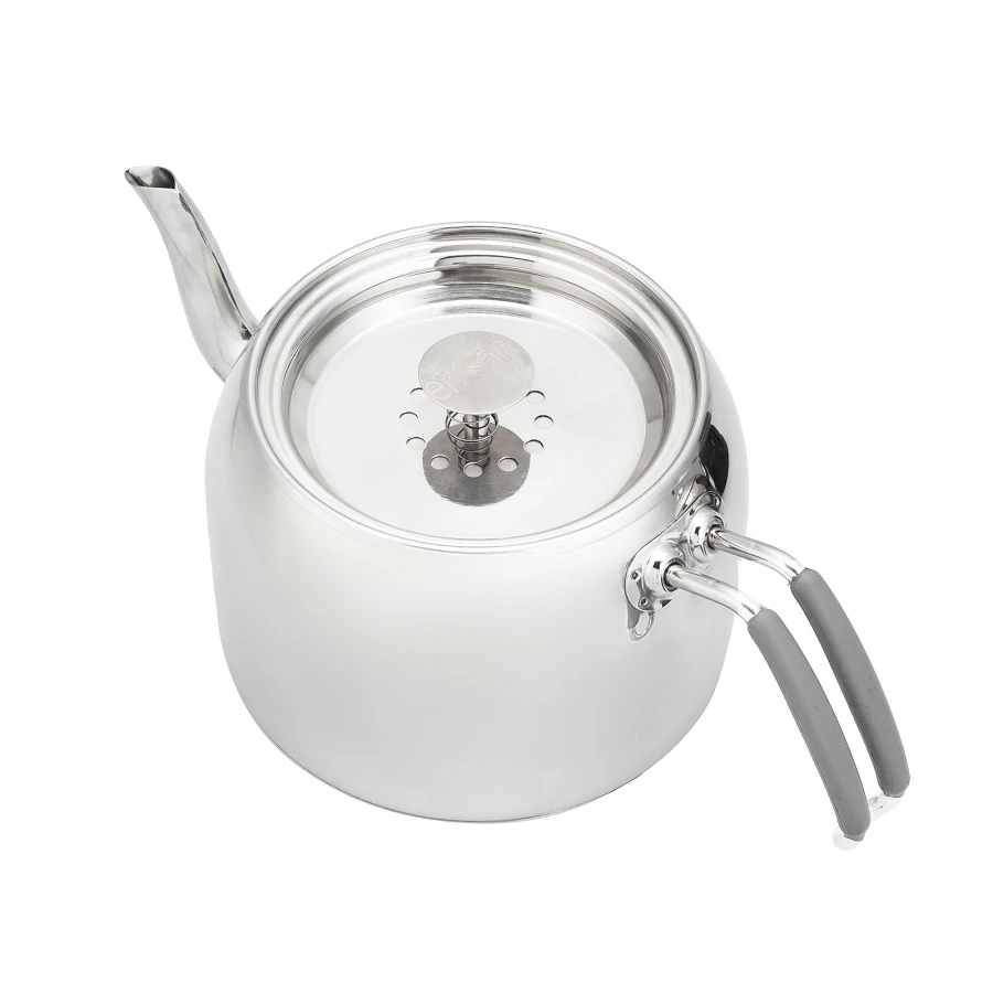 

Emsan Anatolia Gray Maxi Pro Steam Teapot Set Tea infuser