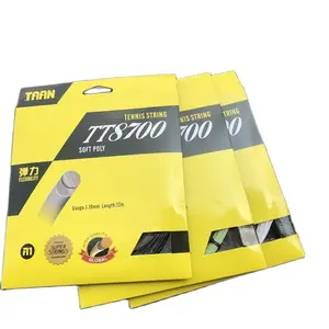 Тянущаяся Теннисная ракетка TAAN TT8700, 1 шт., мягкая полиэтиленовая веревка для тенниса 1,1 мм