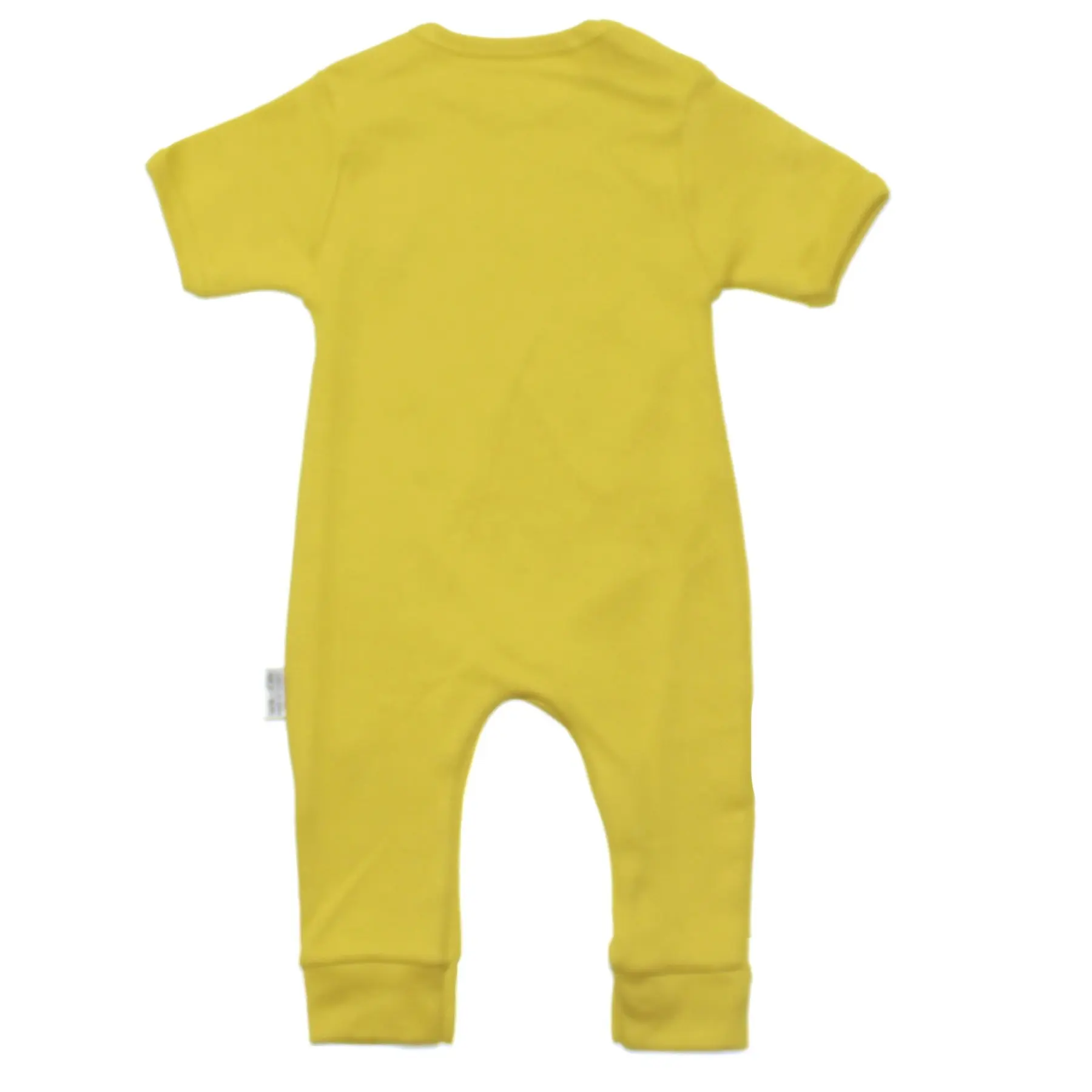

Mustard Mini Boss Short-Sleeve Jumpsuit