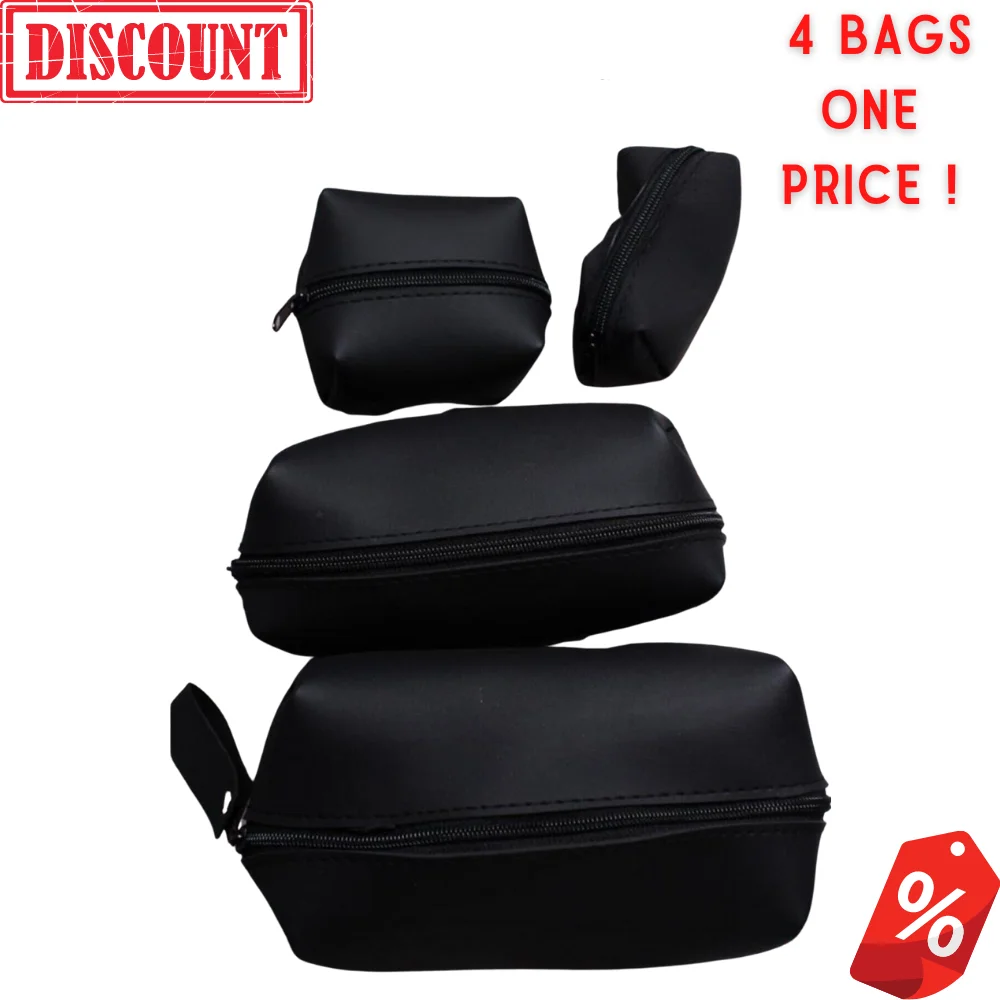 

4 шт., женская косметичка на молнии