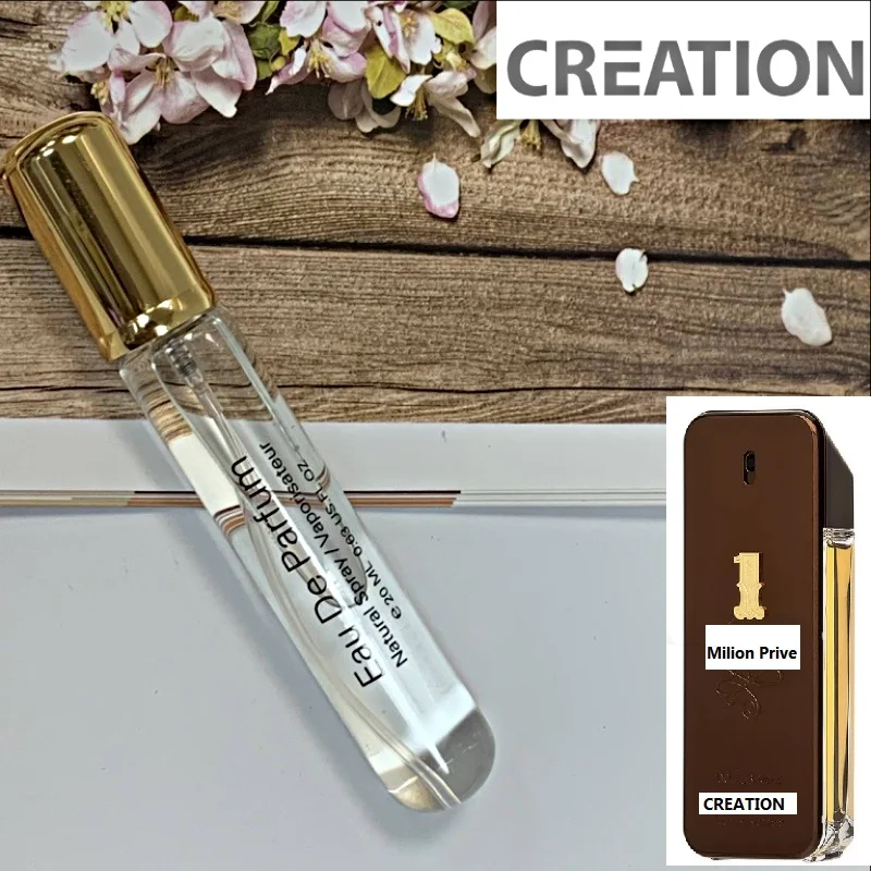 Парфюмерия мужская CREATION Milion Prive. Разливной парфюм стойкий модный аромат 20 мл. |