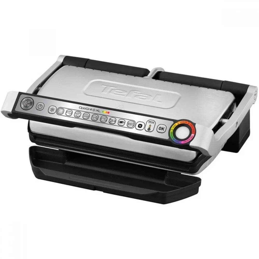 Электрогриль Tefal GC724D12 OptiGrill+ XL с насадкой противнем / SNACKING BAKING Гриль GC724 (TS