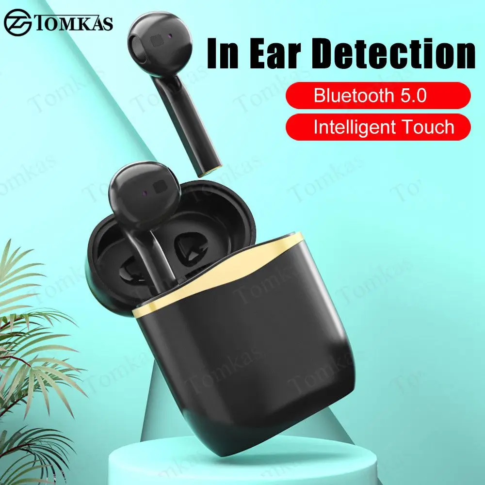 Беспроводные Bluetooth наушники TWS Hi Fi стереонаушники с сенсорным управлением