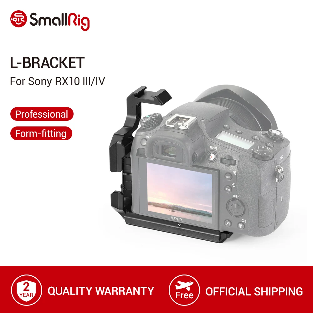 Пластина кронштейна SmallRig RX10 L для Sony III/IV Arca Swiss Стандартная пластина Ручной штатив
