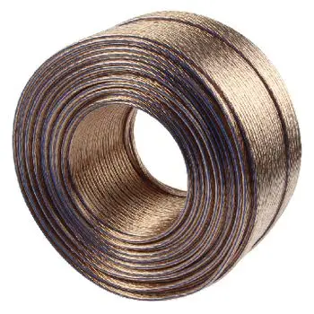 Акустический кабель на катушке 2X2 50 мм 100 м прозрачный | Электроника