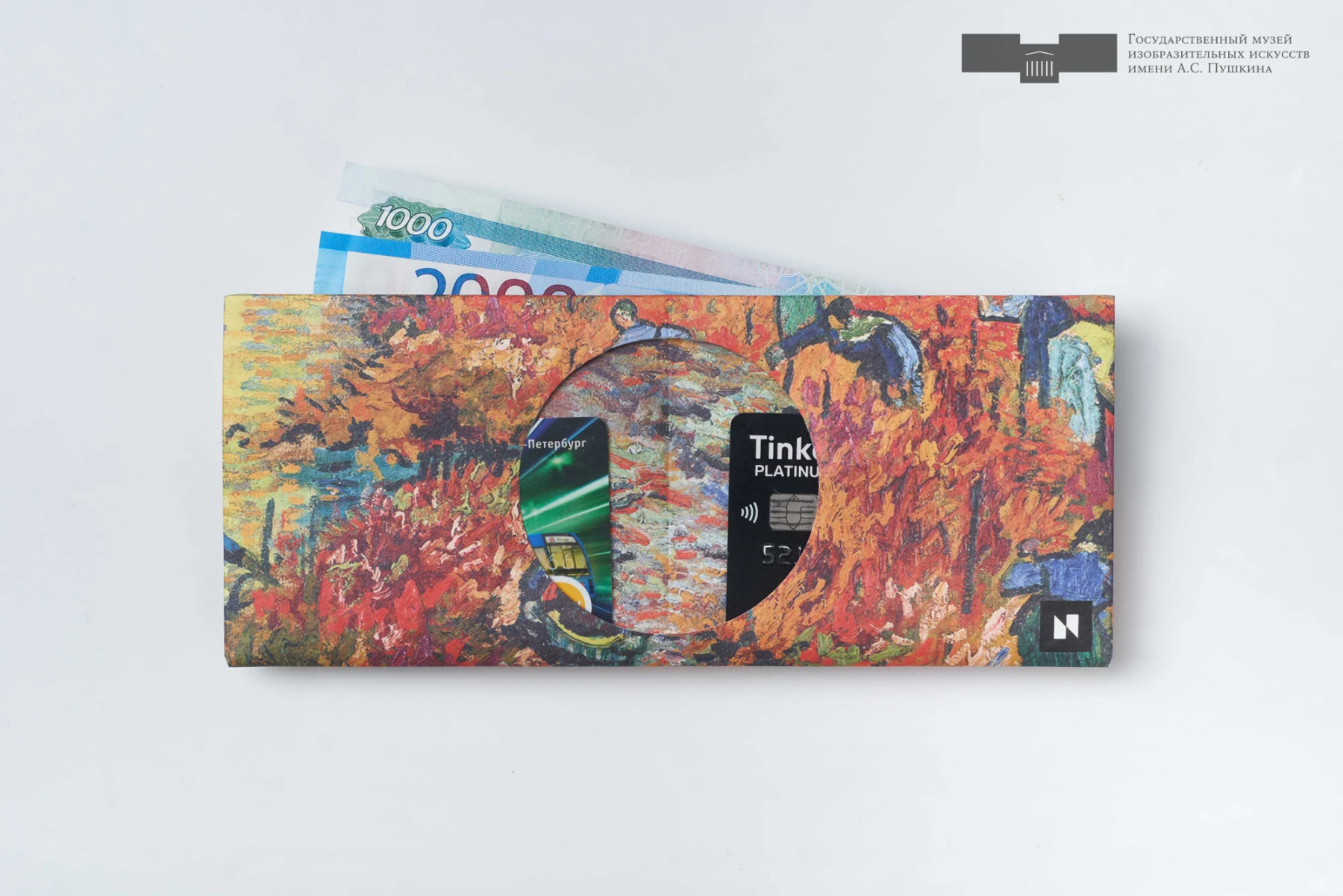 Тонкий и легкий кошелек New Wallet из Тайвека для денег карт NW-100 | Багаж сумки