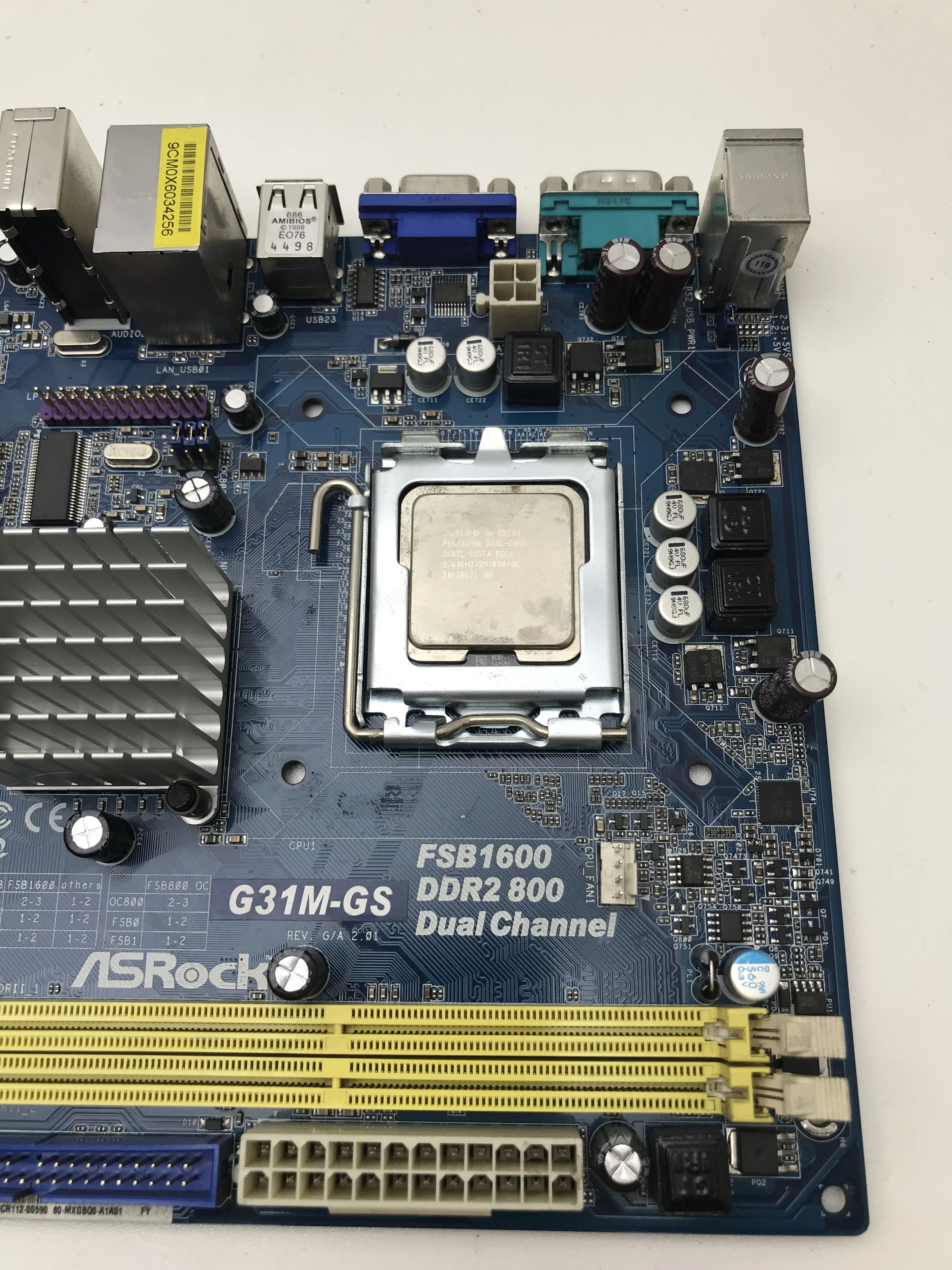 ASRock G31M-GS LGA775 материнская плата Intel +CPU +RAM | Компьютеры и офис