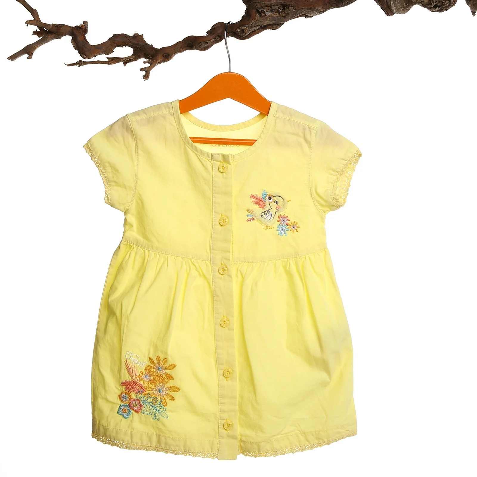 Ebebek/платье для маленьких девочек на пуговицах|Платья| |