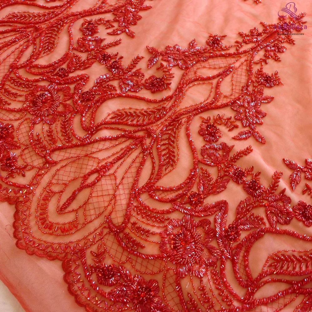 La Belleza, новинка, свадебное платье, кружевная ткань, дизайн, кружево, Серебряное золото, расшитое бисером, кружевная ткань, Кристальное кружево, 1 ярд