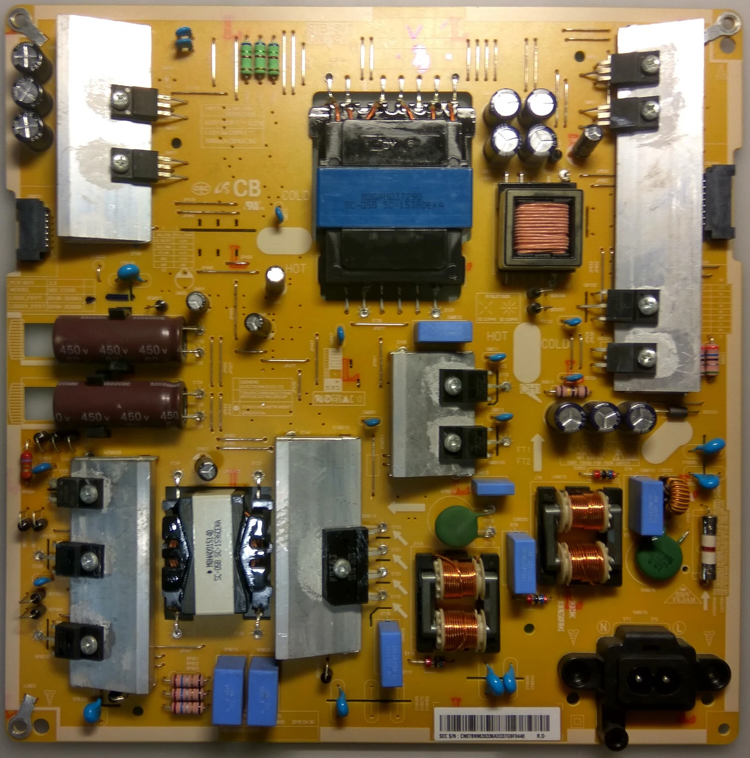 Power Supply BN96-35336A для телевизора Samsung UE48JU6000 UE55JU6400 UE48JU6400 и др.