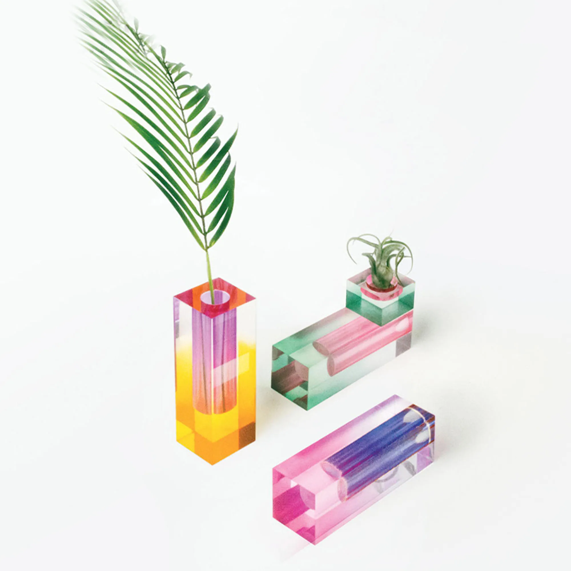 

Ins Acrylic Light Luxury Crystal Vase Decoration Living Room Flower Arrangement Simulation Modern Simple European Table D