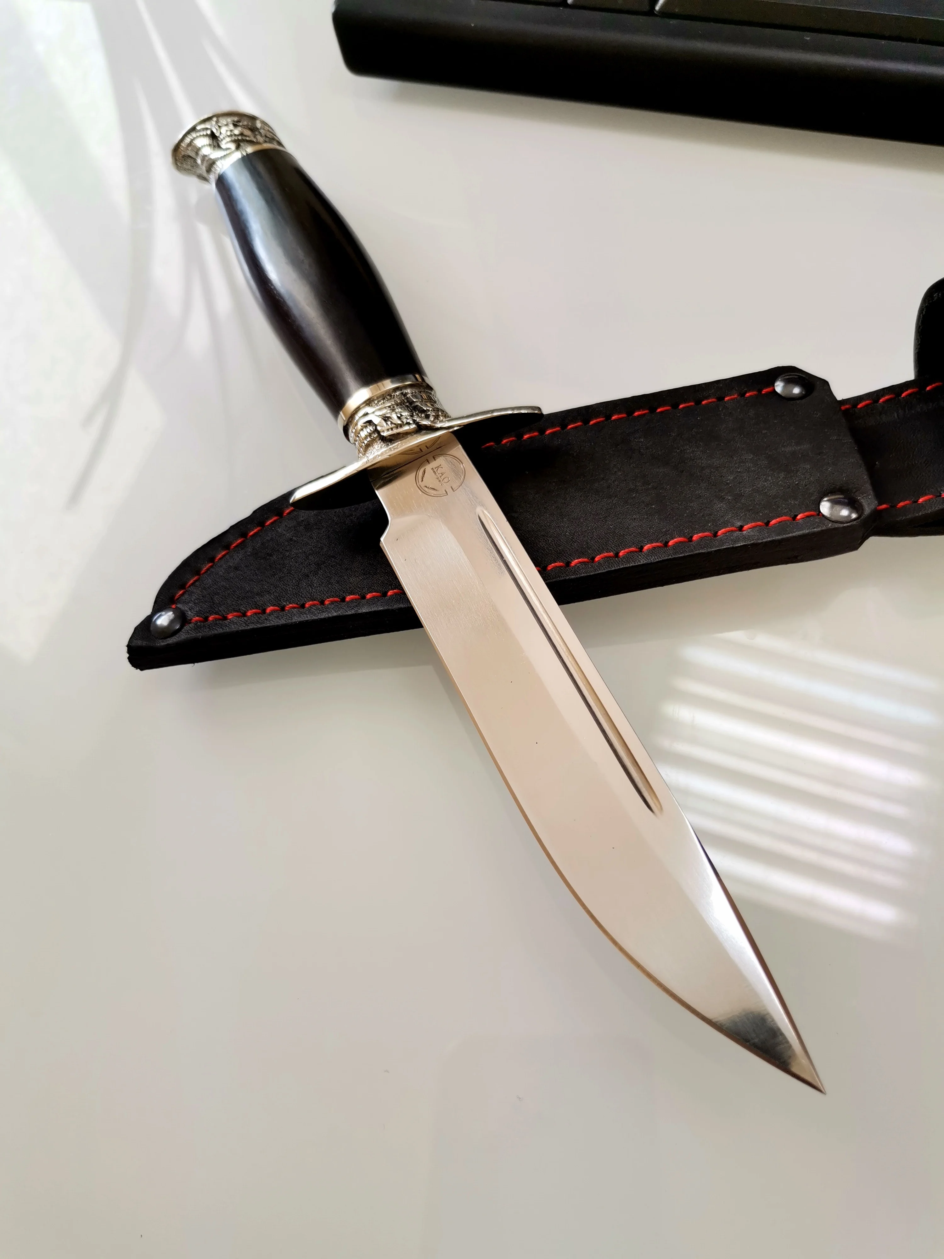 советский нож финка нквд из кованой нержавеющей стали 95х18 |