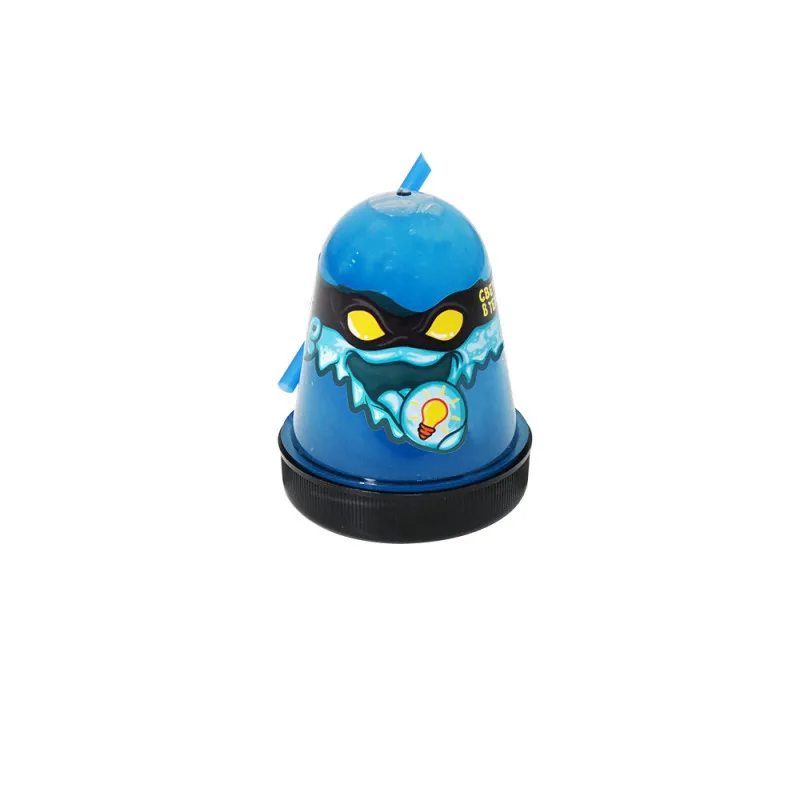 Slime &quotNinja&quot Синий светится в темноте|Пластилин| |