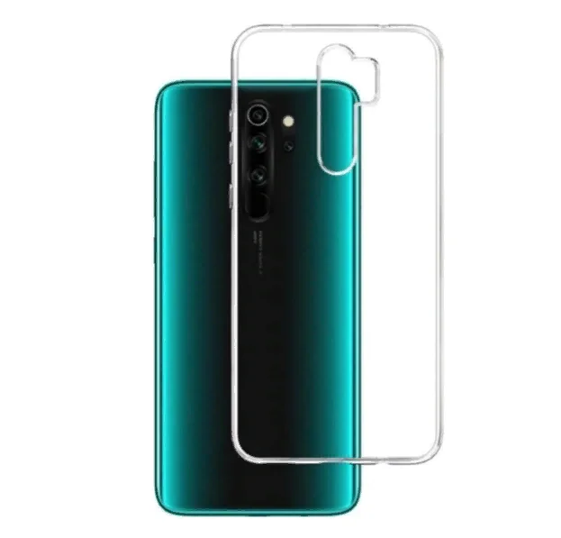 Силиконовый прозрачный чехол для Xiaomi Redmi Note 8 Pro (Сяоми Редми Нот Про) тонкий |