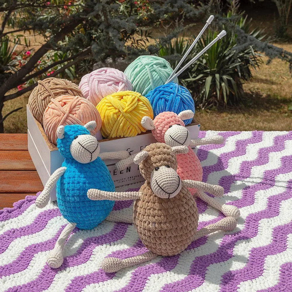 Детская бархатная пряжа Yarnart Dolce 50gr-85mt % 100 микро полиэстер Amigurumi одеяла свитеры