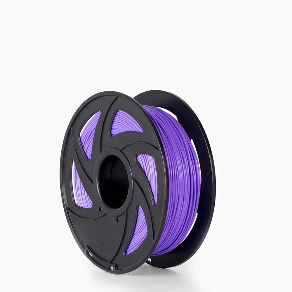 3D Printer Filament PLA Purple High Precision 1kg/spool 1.75mm for 3D Printing Eco-Friendly No Bubble