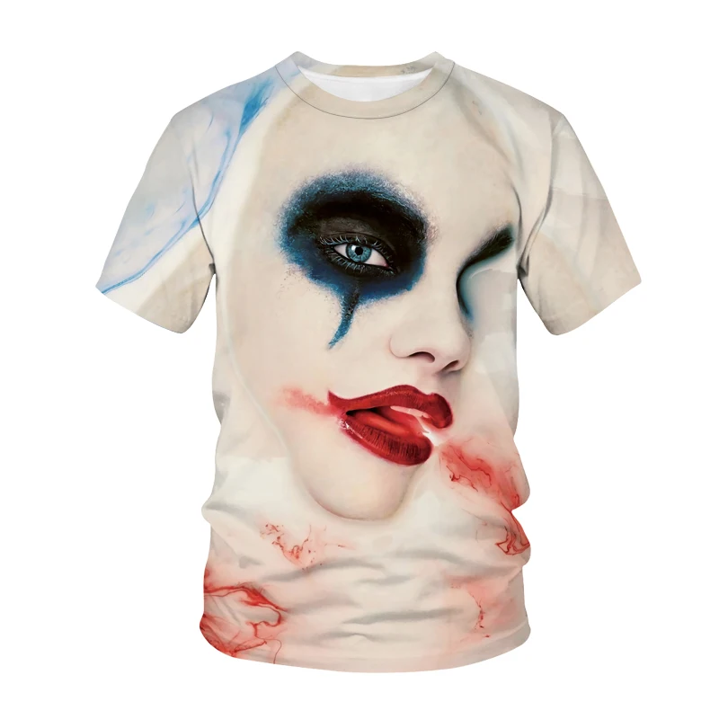 

Suicide Squad T-shirt Harley Quinn Joker 3D Print Streetwear Men Women Casual O-Neck T Shirt Hip Hop Tops Fashion Movie Clothing
