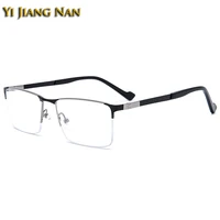 men spectacles optical prescription eyeglasses elegant business fashion trend clear lens eyewear light weight glasses frame