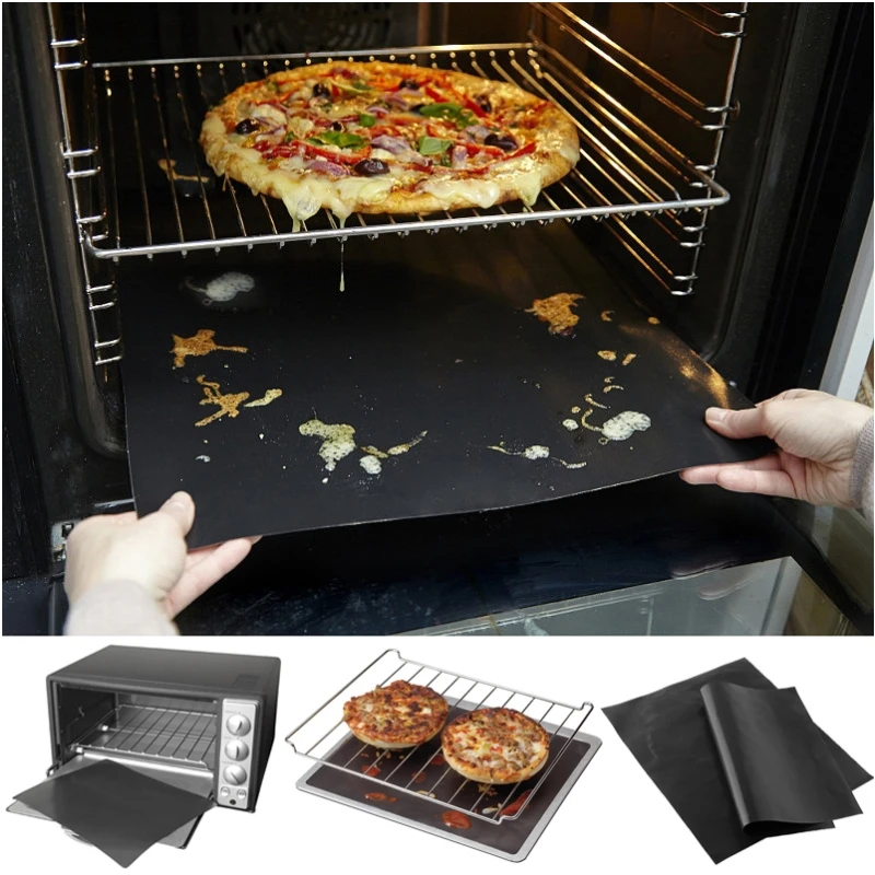 40*33 см многоразовый антипригарный коврик для барбекю гриля жаростойкий лист