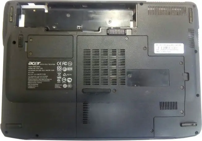 Корпус Acer Aspire 4520 состояние: б/у цвет: черный |