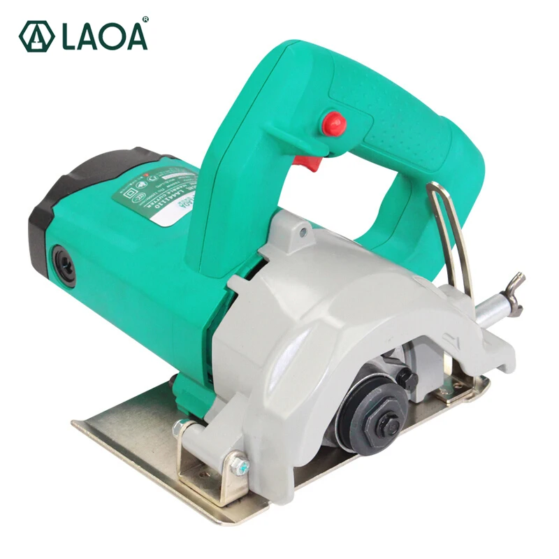 LAOA 1600W Portable Electric Circular Saw Cutting Sawing Machines Cut for Ceramic Tile Wood Brick 12000RPM