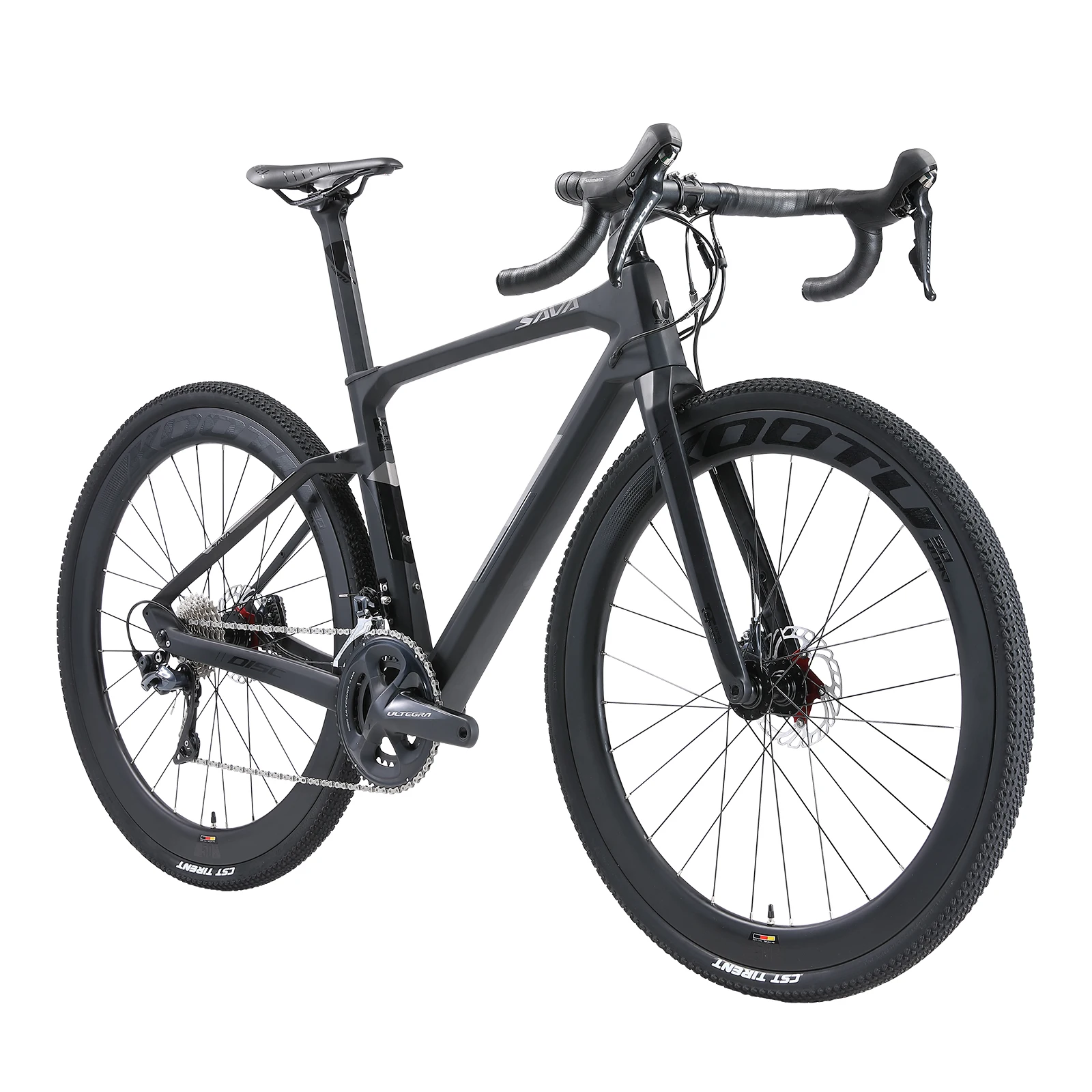 SAVA Carbon Fiber Road Bike R11-R7020-22 Speed Gravel Off-Road Bike Gravel Disc Brake with ULTEGRA