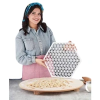 ravioli maker patty dough press pasta dumpling kitchen gift mold pattern cutter tool diy hole 200 61 216 turkish manti 40cm