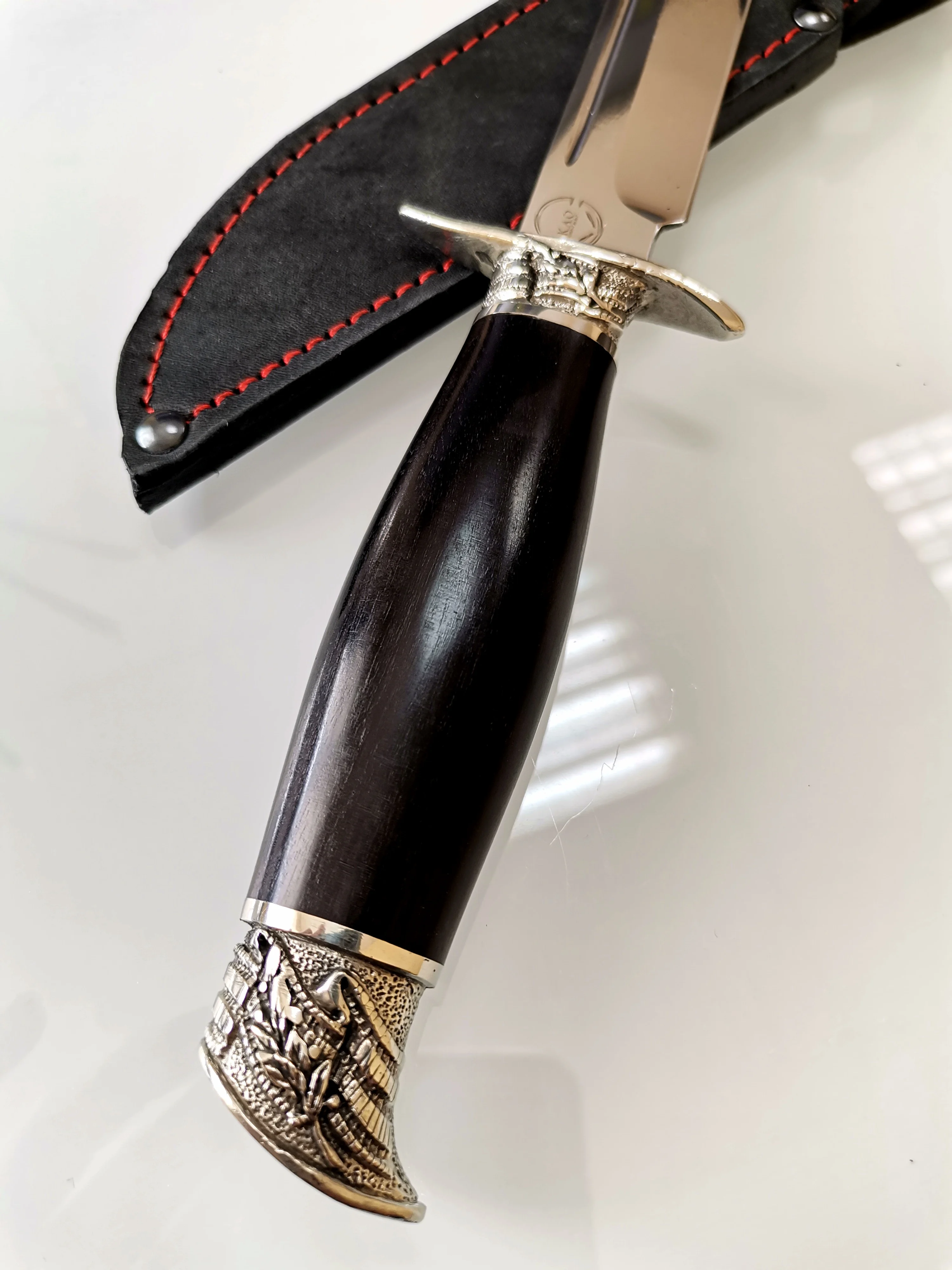 советский нож финка нквд из кованой нержавеющей стали 95х18 |