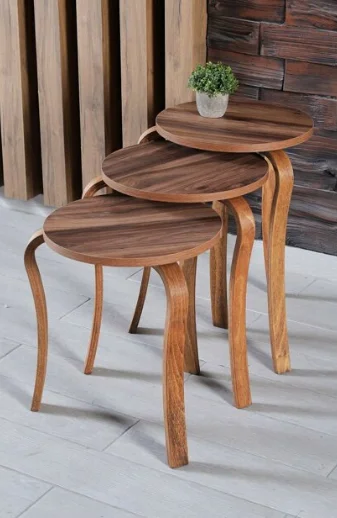 

Аксессуары для мебели FALEZ, журнальный столик Zigon, деревянные ножки Lux орехового дерева FMA-cvзахп