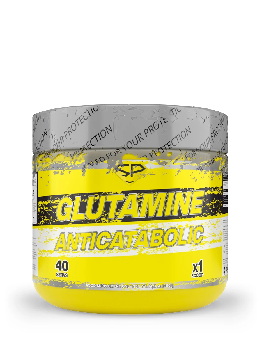 Аминокислоты Л Глютамин для набора мышечной массы GLUTAMINE 400г Натуральный / Без