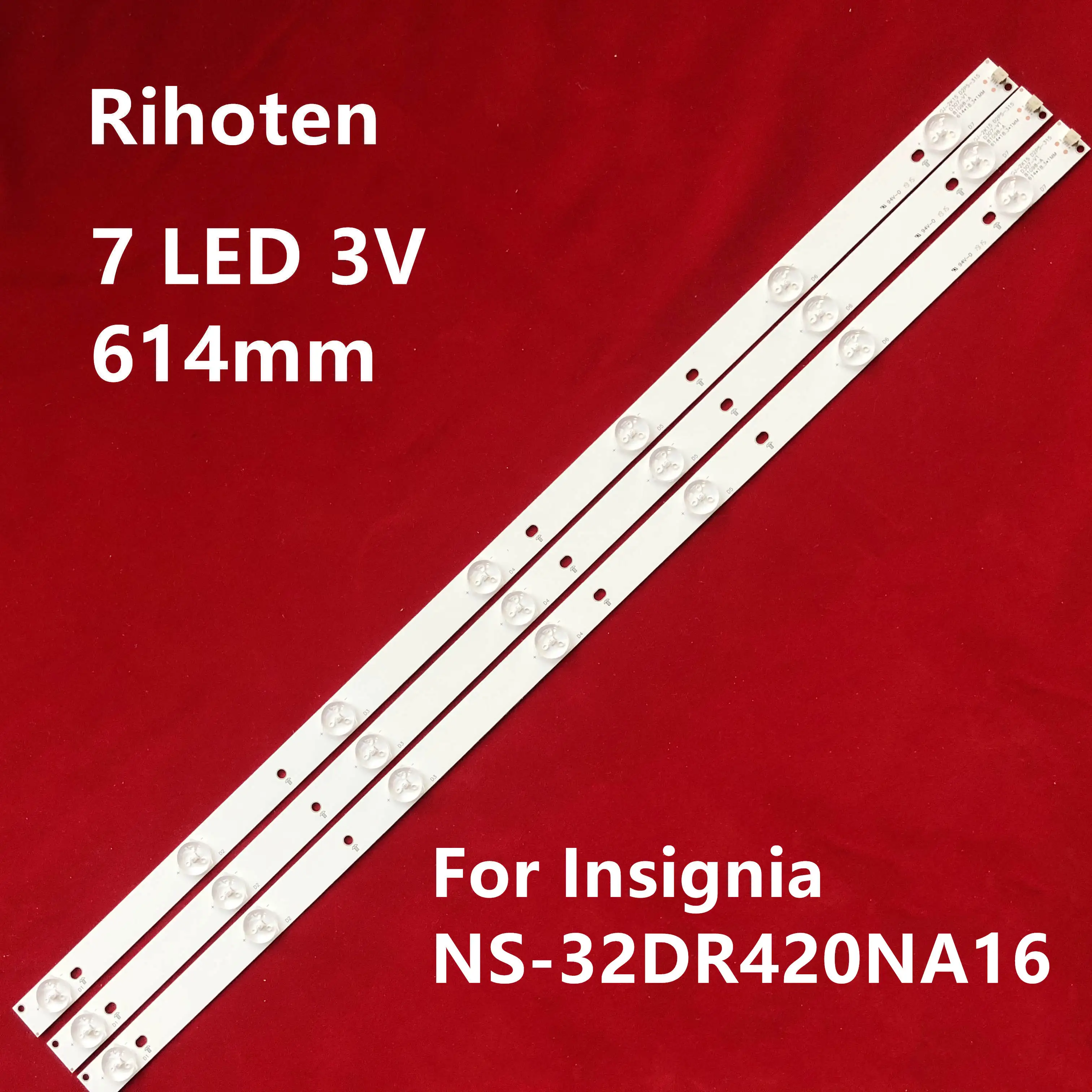 Светодиодная лента для подсветки Insignia NS-32DR420NA16 линейка GJ-2K15 D2P5 D307-V1 V1.1 TPT315B5 32 дюйма