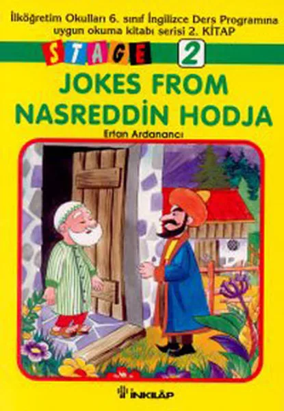 Stage 2 Jokes from Nasreddin Hodja (6. Grade) Ertan Ardanancı Hist Bookstore Foreign Language Course Story Books (TURKISH)
