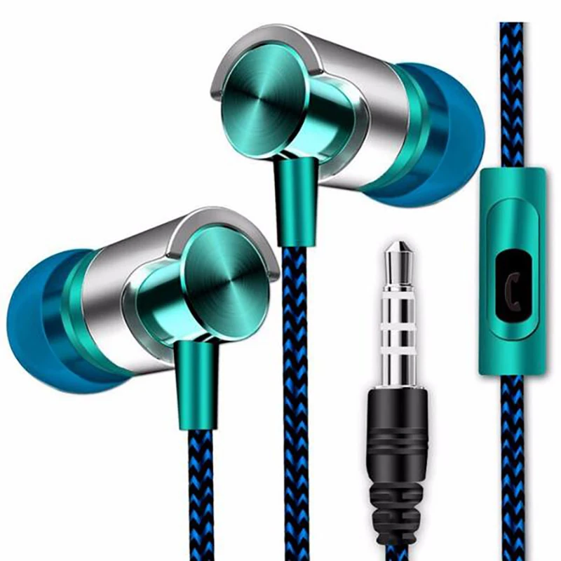 

Professional In-Ear Earphone With Multiple Color Support Sport Music Stereo Earphones Portable For Phones Computers Tablets MP3