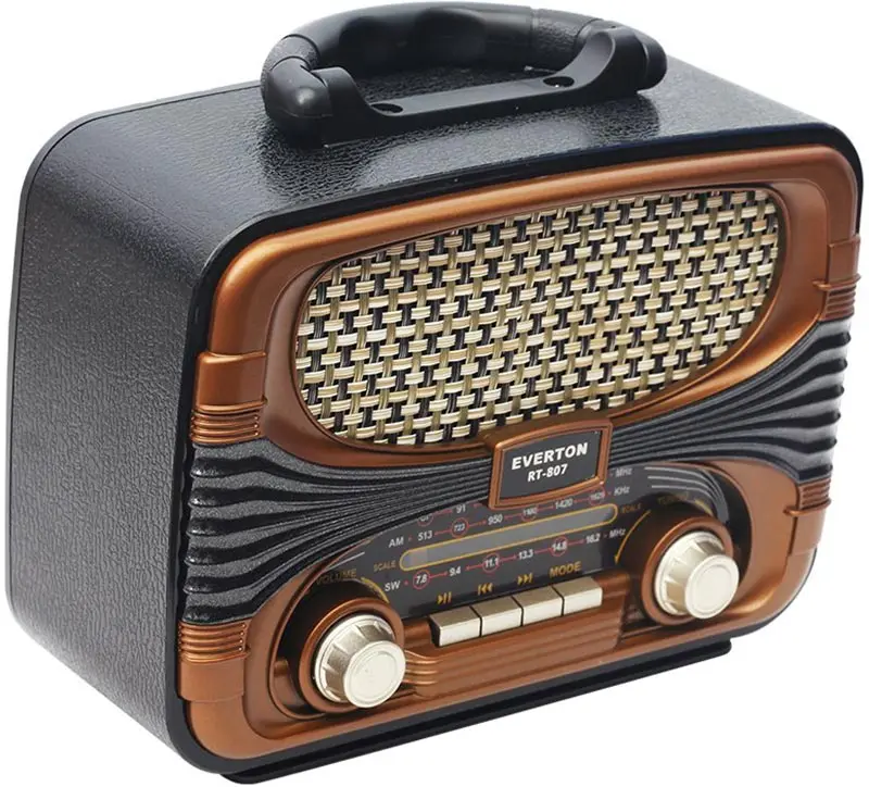 Everton RT 807BT USB SD FM Bluetooth ностальгическое радио|Радиоприёмники| |