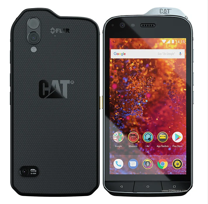 CAT S61 водонепроницаемый мобильный телефон Android 8,0 5,2 ''FHD+ Восьмиядерный 4 Гб+ 64 Гб 16 МП 4500 мАч Snapdragon 630 смартфон