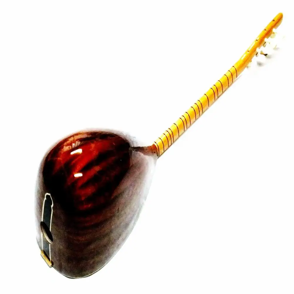 Короткий шейный чехол из красного дерева SAZ BAGLAMA