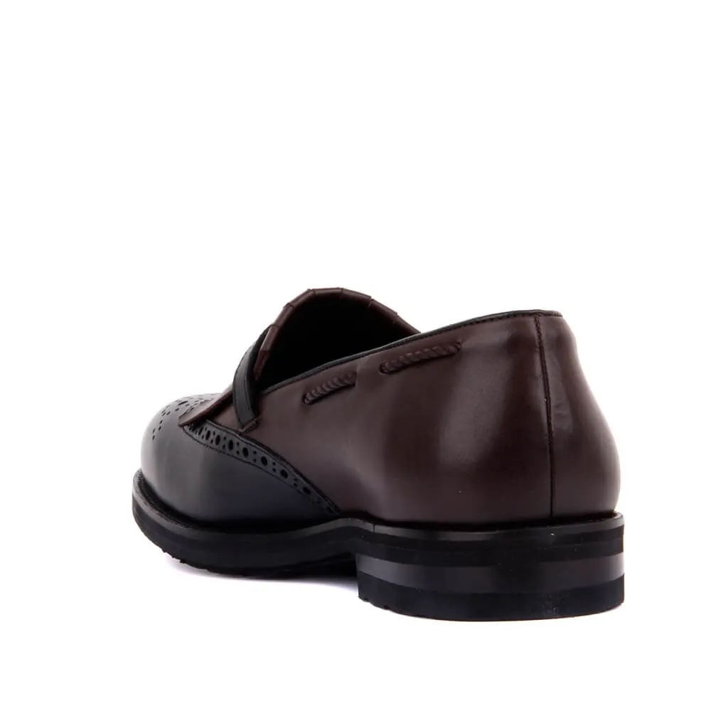 Парусные Lakers-коричневая кожаная мужская повседневная обувь | Обувь