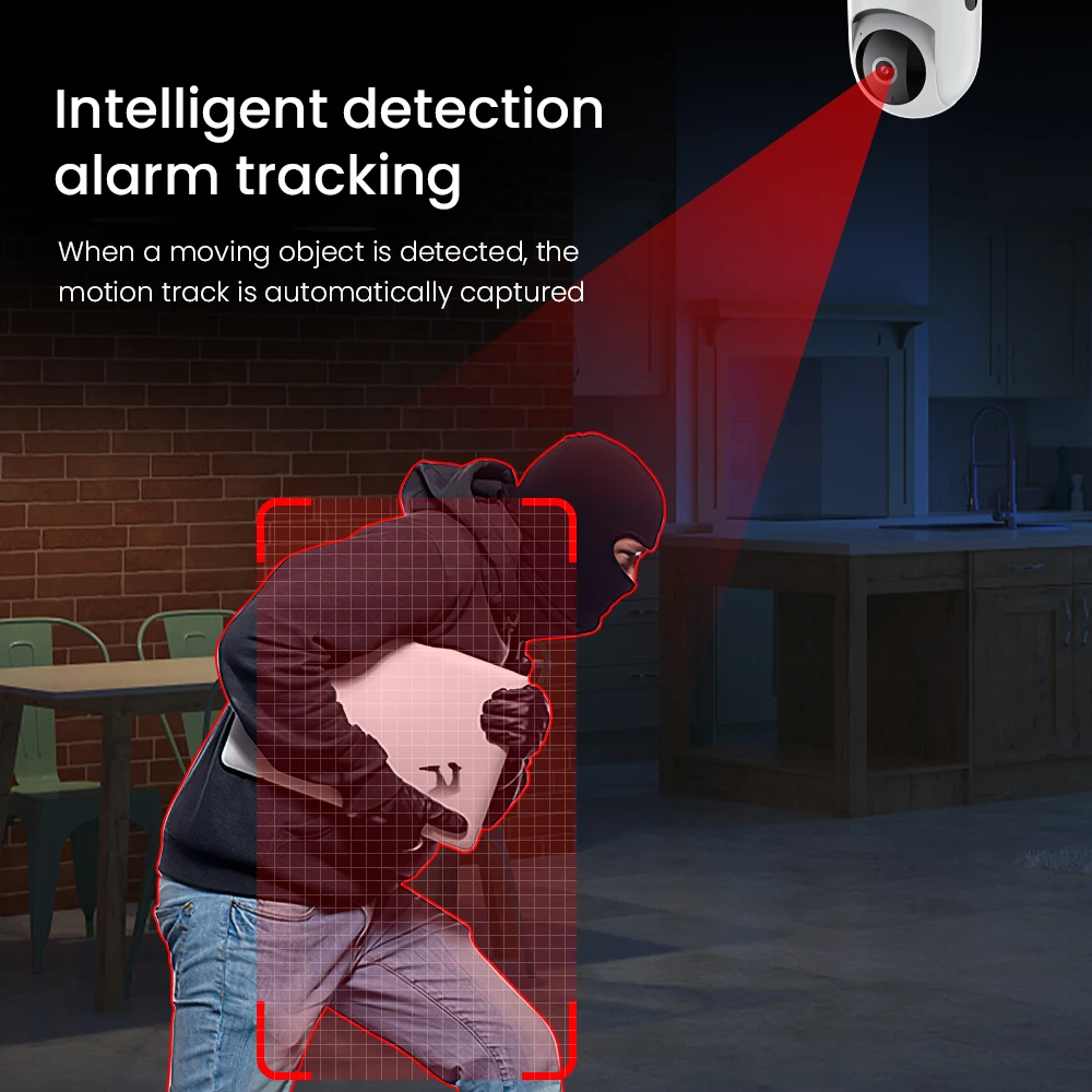 IP-камера умная Беспроводная с поддержкой Wi-Fi 1080P |